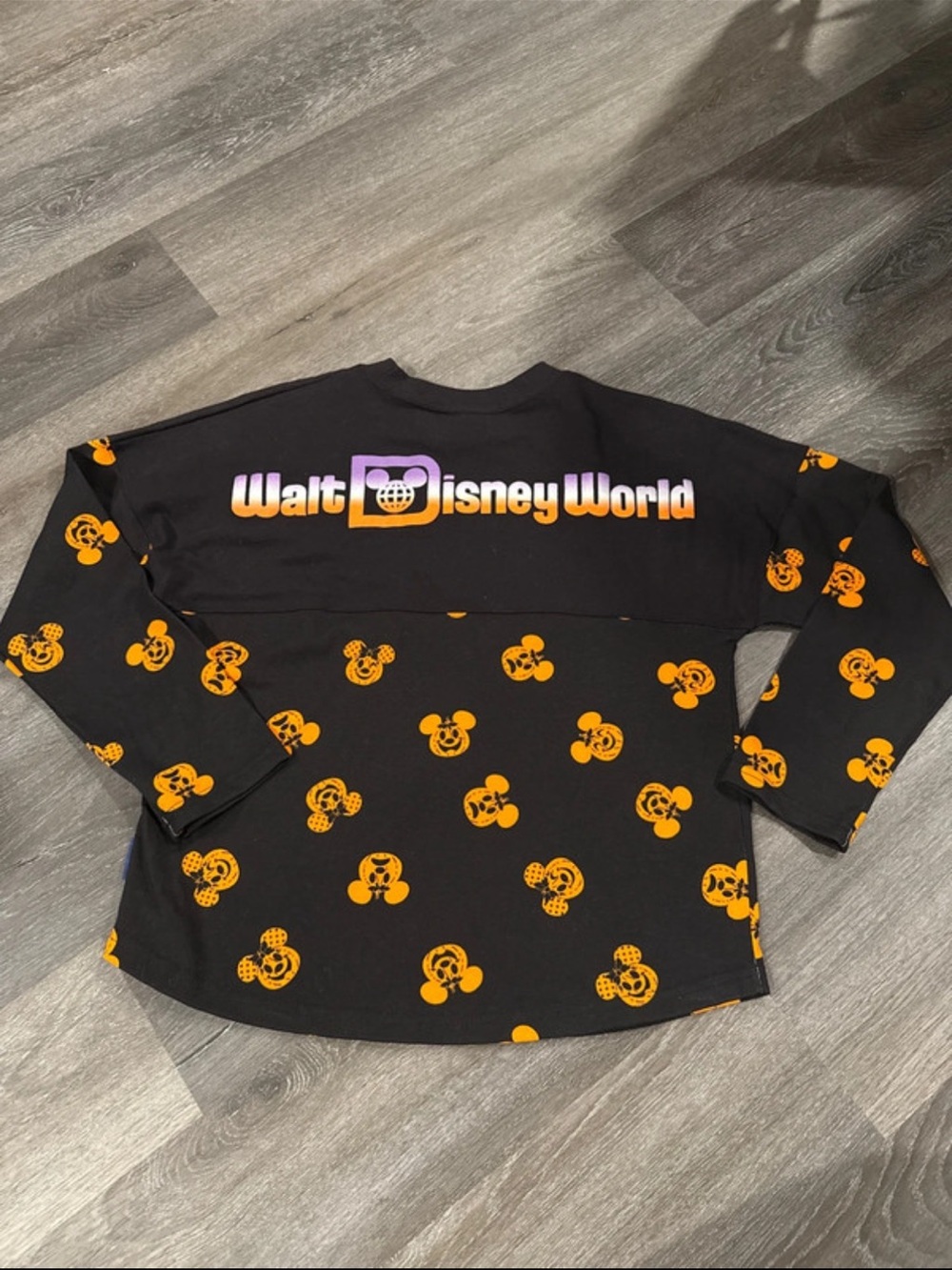 Disney Halloween Spirit Jersey Shirt - Girls XL